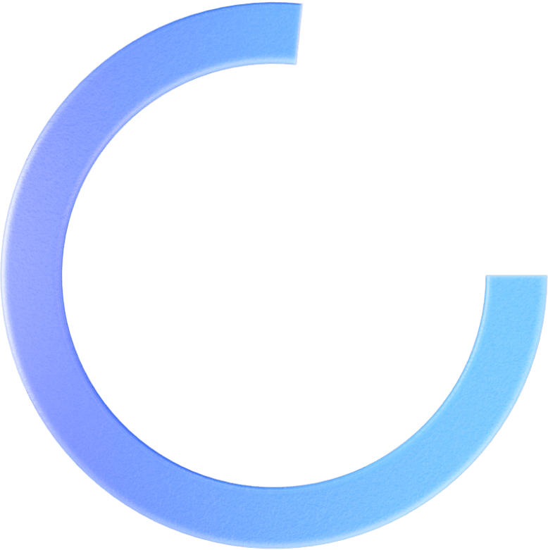 half cicle with gradient