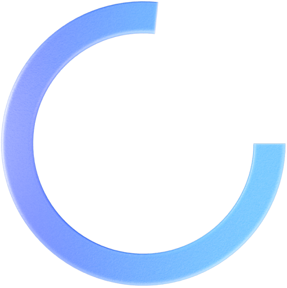 half cicle with gradient